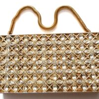 Evans diamante carryall bag