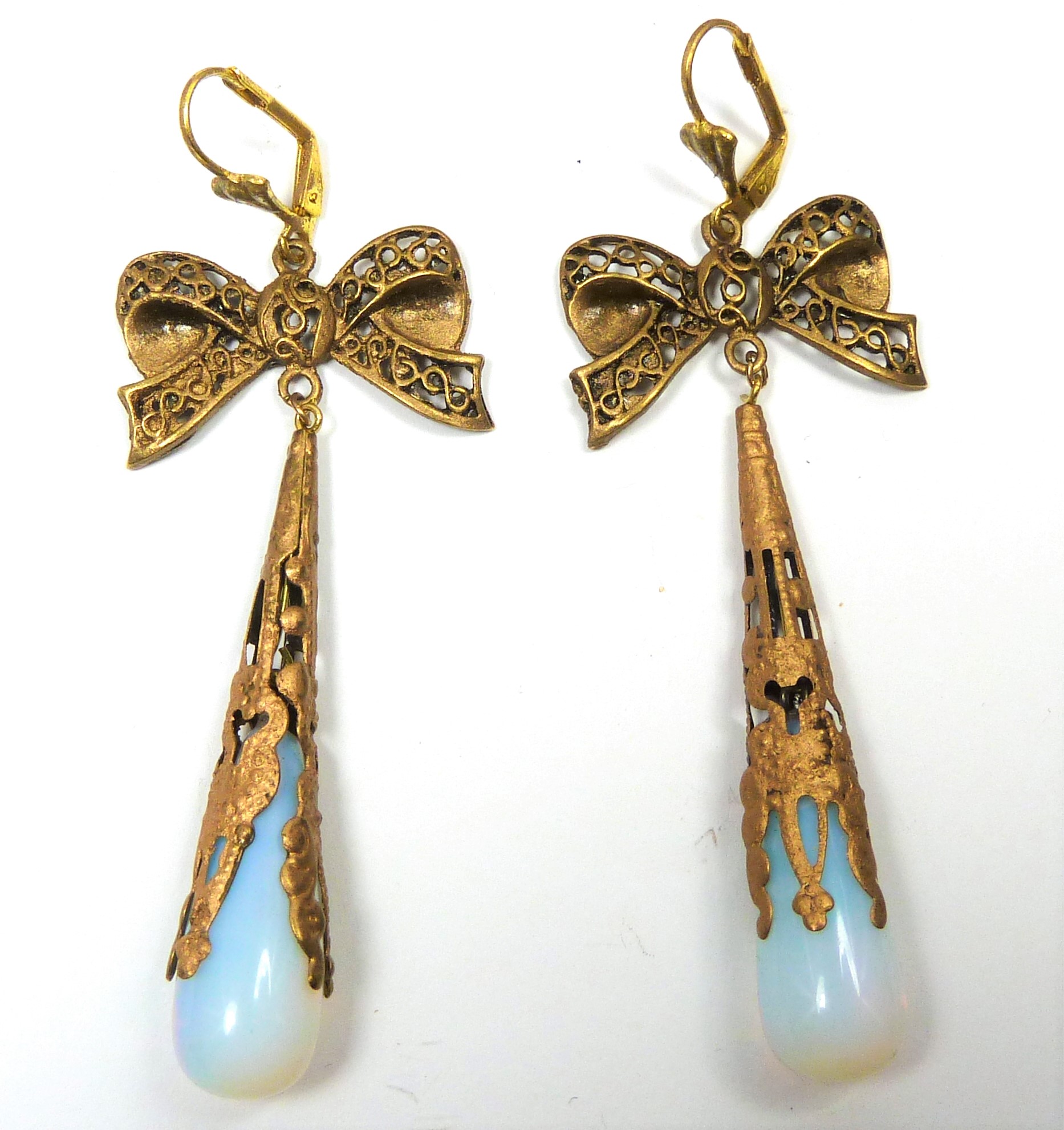 Vintage 2025 glass earrings