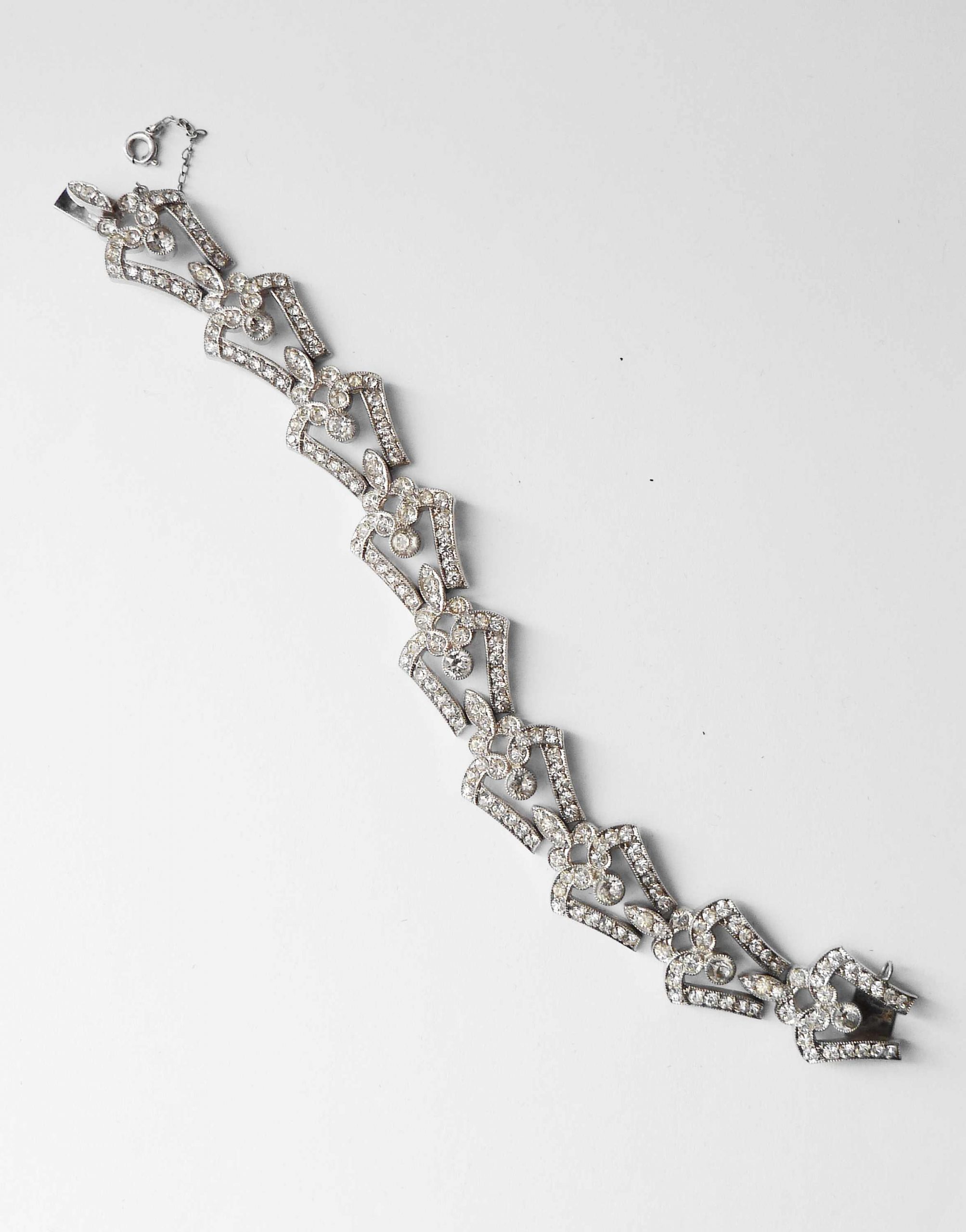 Art Deco Diamond Bracelet - Eleuteri