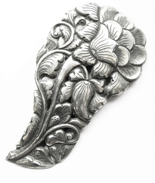 silver dress clip