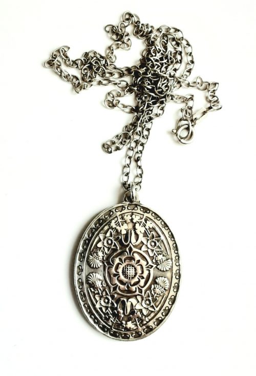 Silver Jubilee Pendant front