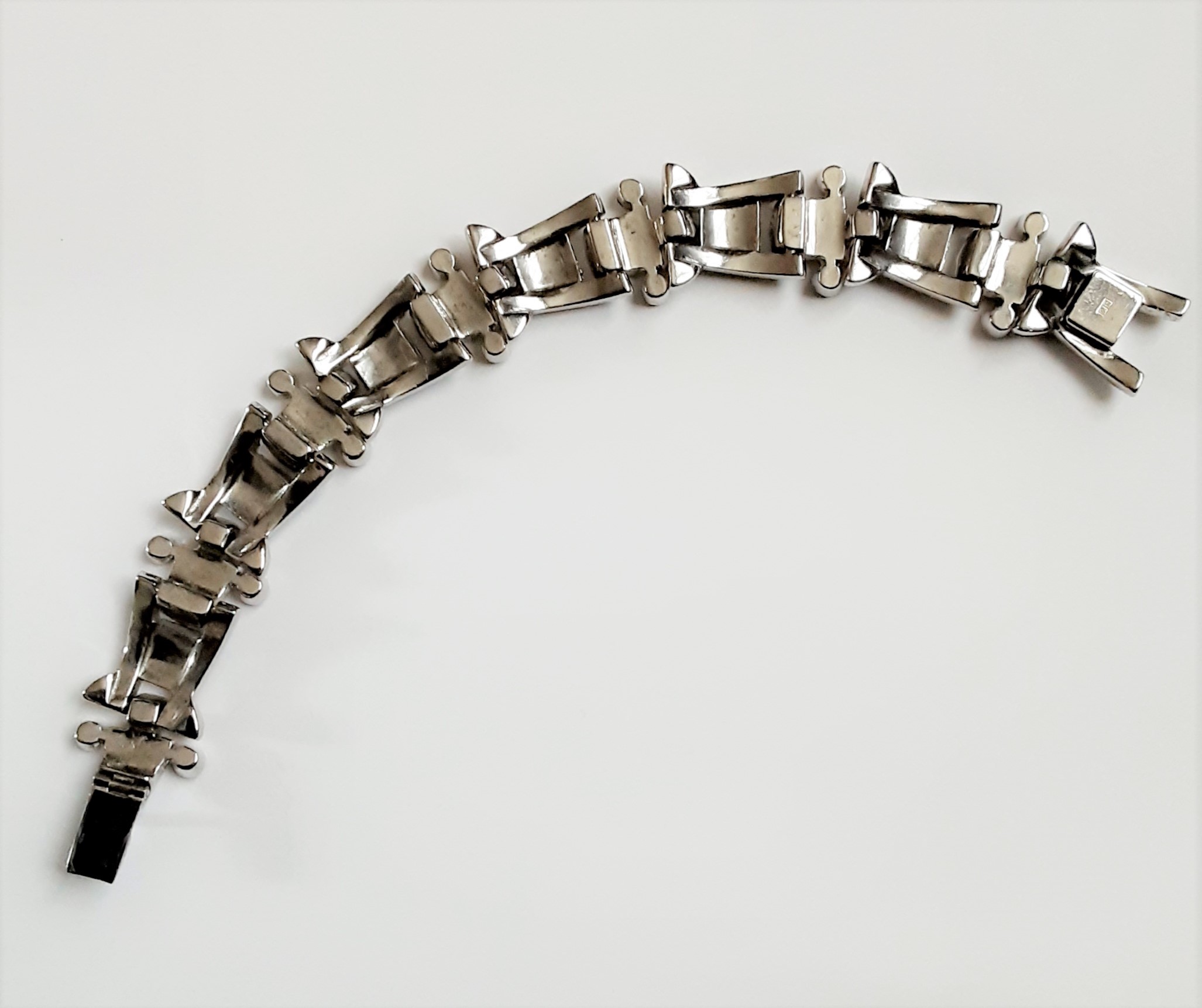 CIRO PEARLS ART DECO DIAMANTE BRACELET