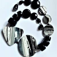 Angela Caputi resin necklace