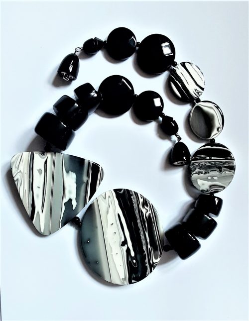 Angela Caputi resin necklace