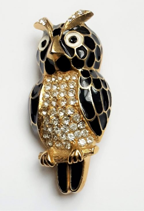 Sardi owl brooch