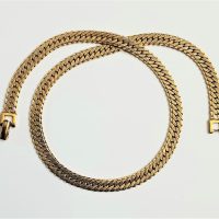 Monet gilt necklace