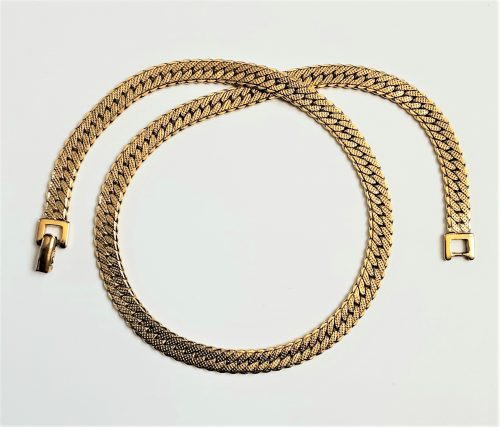 Monet gilt necklace