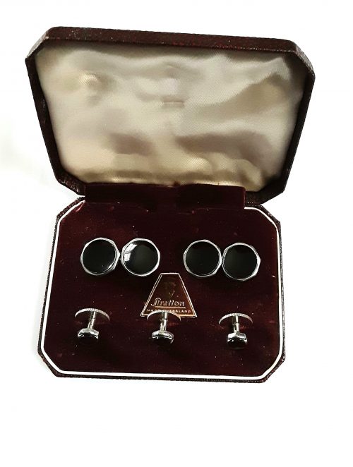 Stratton cuff links set