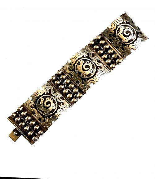 Mexican silver Icuala bracelet