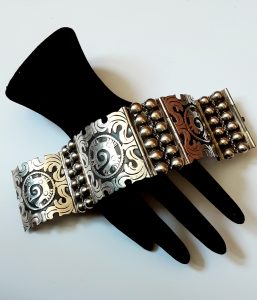 Mexican silver Icuala vintage bracelet