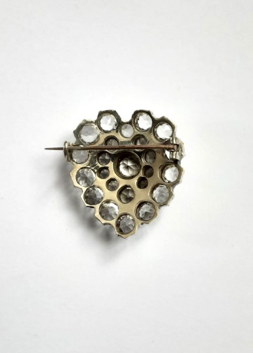 open backed stones diamante brooch back