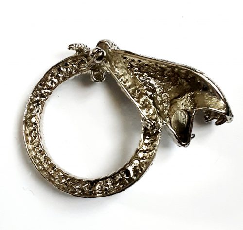 Butler & Wilson snake brooch back