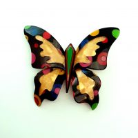 Lea stein brooch larg butterfly 2