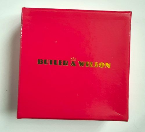 Butler & Wilson pearl earrings box