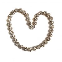 diamante balls necklace 1