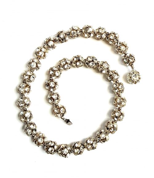 diamante balls necklace 4