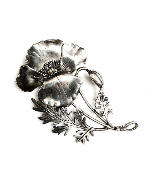 MASJ flower brooch